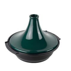 Nồi tagine nhôm nắp gốm Peugeot Atlas 62187 30cm nắp xanh lá Forest Green