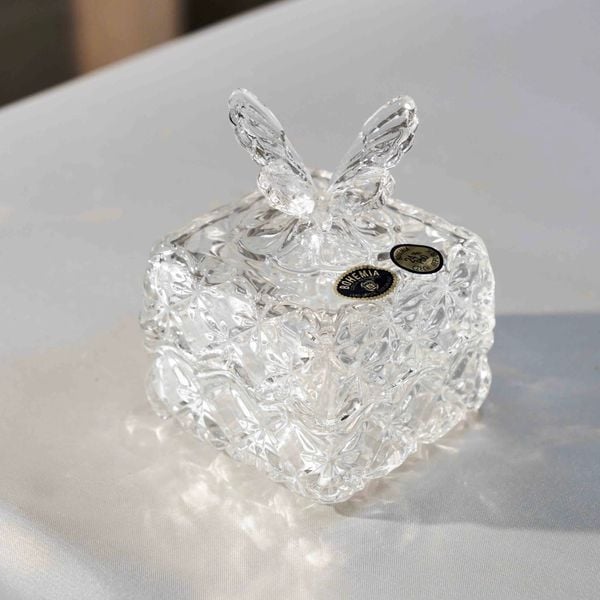 Thố Butterfly 9.5cm Crystal Bohemia