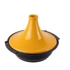 Nồi tagine nhôm nắp gốm Peugeot Atlas 62163 30cm nắp vàng Saffron
