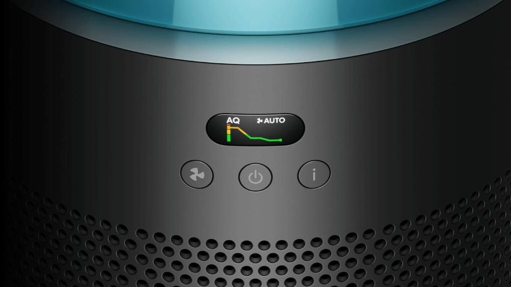 Máy lọc không khí Dyson HushJet màu đen