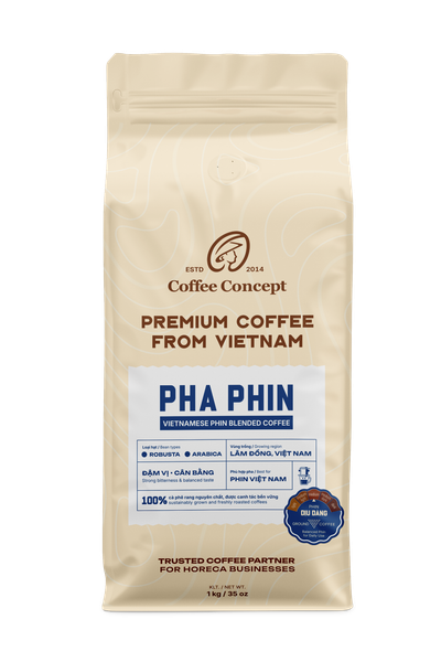  Cà phê rang Specialty Phin Blend | Dịu Dàng 1000Gr - Xay 