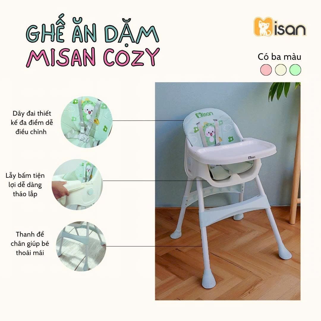  Ghế Ăn Dặm Misan Cozy 