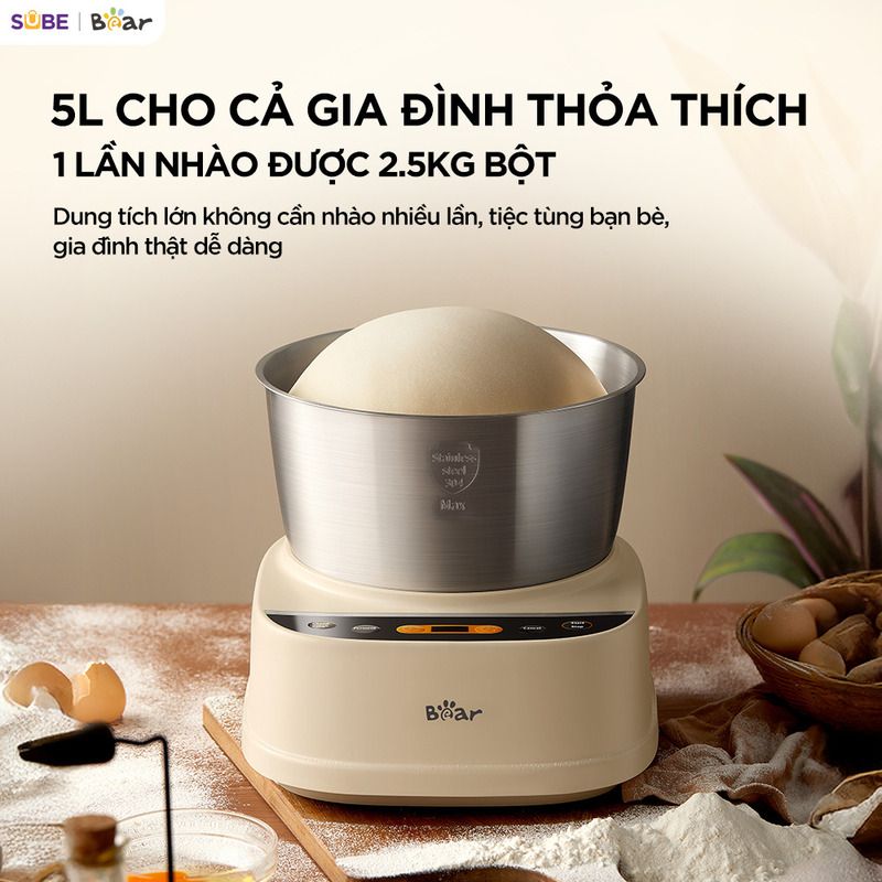  Máy Trộn Bột Bear 5L SM-5H50Z68 