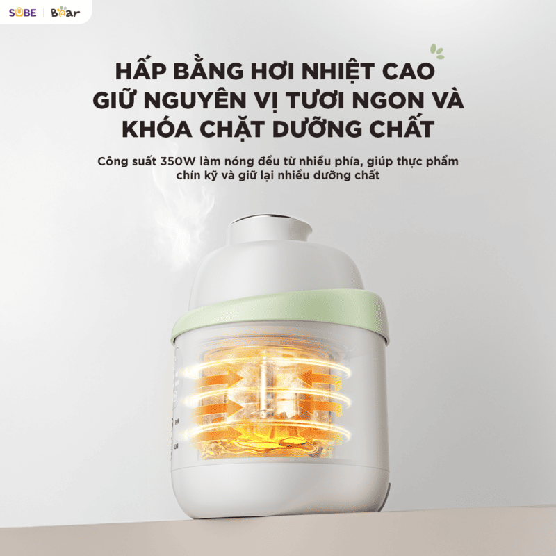  Máy Xay Nấu Thức Ăn Bear 350ml BFM-045KN 