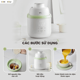  Máy Xay Nấu Thức Ăn Bear 350ml BFM-045KN 