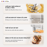  Máy Xay Ăn Dặm Thông Minh Bear 0.3L BFM-025JM 