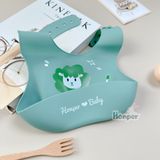  Yếm Ăn Dặm Silicon Honper Baby HP2317 