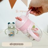  Bình Hút Nước Cho Bé Hình Gấu 400ml HK2502 