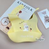  Yếm Ăn Dặm Silicon Honper Baby HP2317 