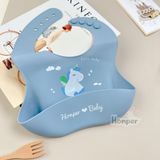  Yếm Ăn Dặm Silicon Honper Baby HP2317 
