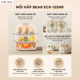  Nồi Hấp Bear ECK-125NR 