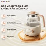 Máy Hâm Sữa Tiệt Trùng Bear WW-4H12M 