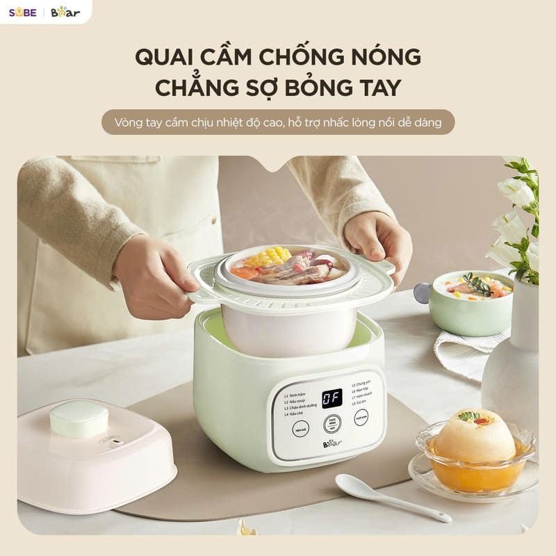 Nồi Nấu Chậm Bear 0.8L EST-085DH 