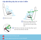  Ghế Ô Tô Cho Bé BABYRO BOOSTER (6-12 tuổi) 