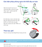  Ghế Ô Tô Cho Bé BABYRO BOOSTER (6-12 tuổi) 