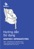  Ghế Ô Tô Cho Bé BABYRO I-SPINSAFE PRO (0-12 tuổi) 