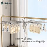  Cây Phơi Inox Gấp Gọn Honper HP215 