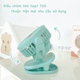  Quạt Sạc Tích Điện Honper HP2301 