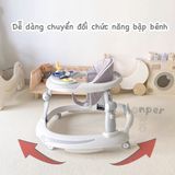  Xe Tập Đi Honper 3 Chức Năng HP824 Kiêm Bập Bênh 