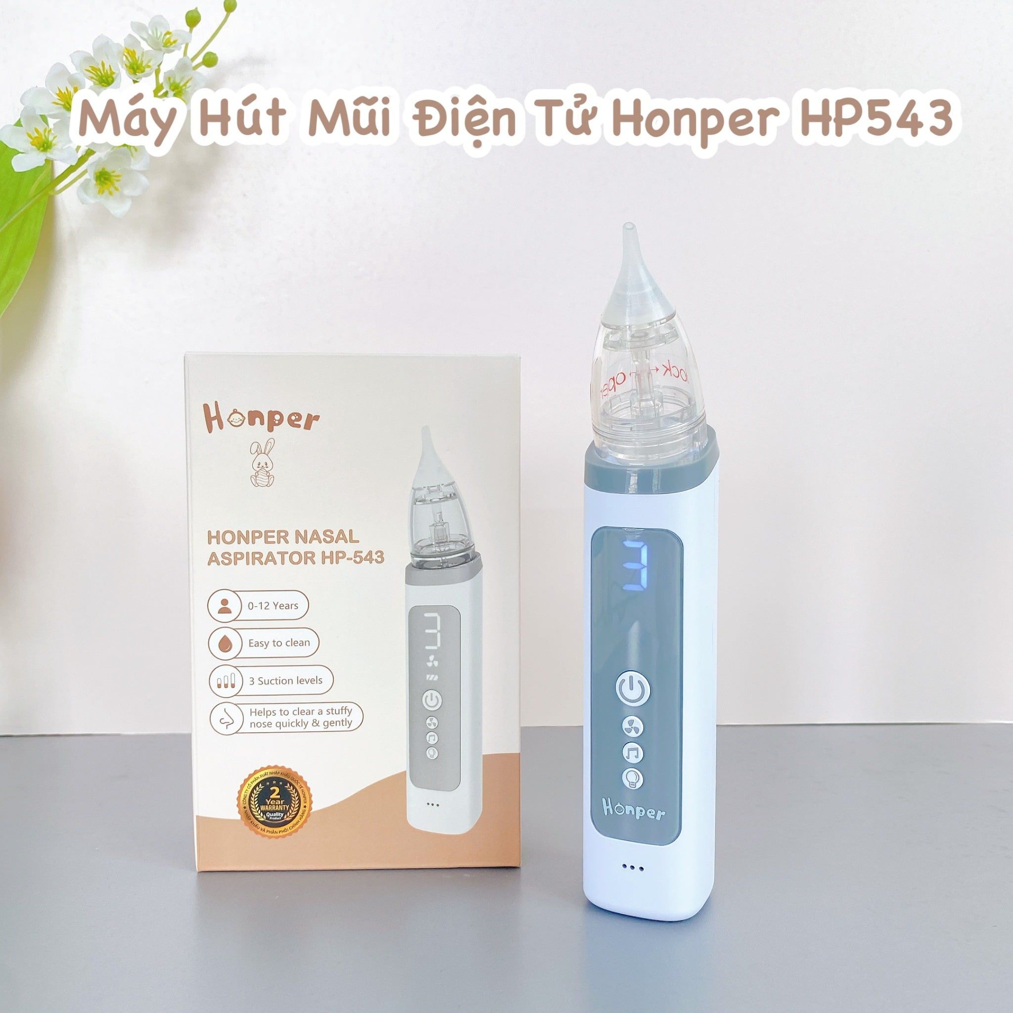  Máy Hút Mũi Điện Tử Honper HP543 