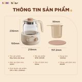 Máy Hâm Sữa Tiệt Trùng Bear WW-4H12M 