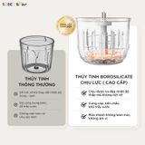  Máy Xay Ăn Dặm 8 Lưỡi 0.3L Bear CH-5H02D24 