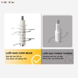  Máy Xay Ăn Dặm 8 Lưỡi 0.3L Bear CH-5H02D24 