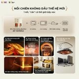  Nồi Chiên Không Dầu 5L Bear AF-5H15I52 