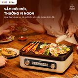  Nồi Lẩu Nướng Đa Năng Bear GR-5H22R83 