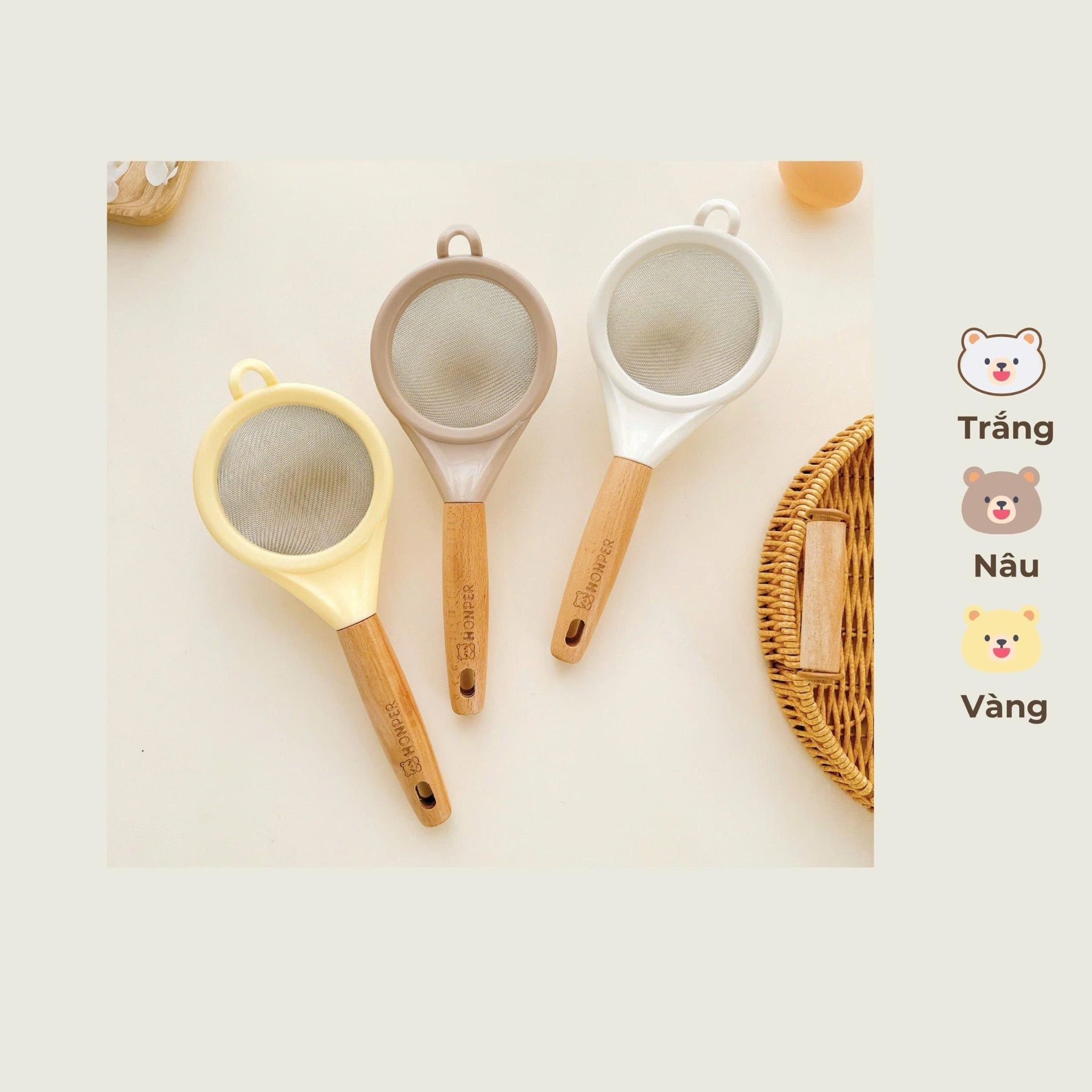  Rây Lọc Inox Honper 10cm HP245 