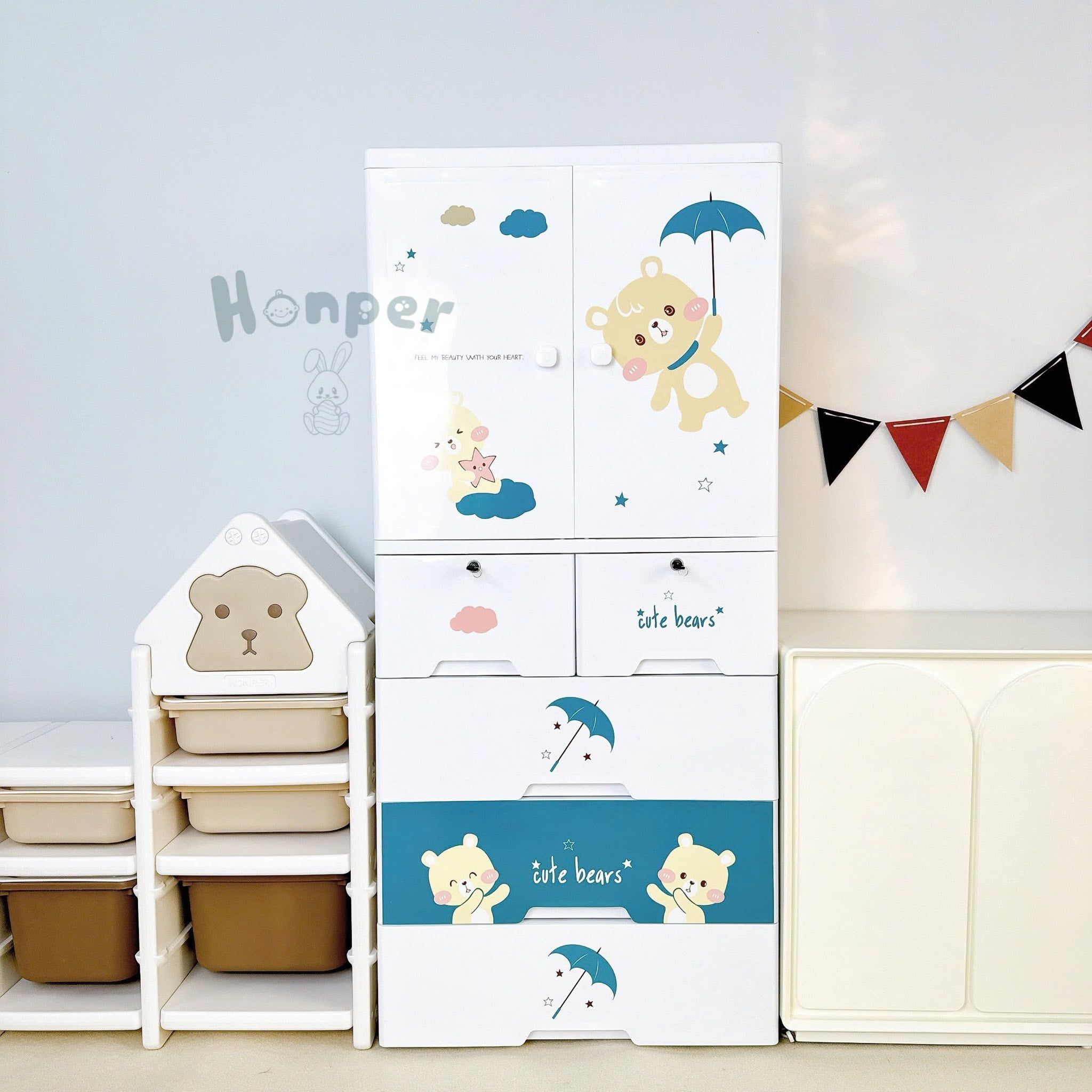  Tủ Nhựa Honper 5 Tầng HP622 