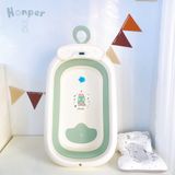  Chậu Tắm Gấp Gọn Honper Hình Thỏ HP110 Kèm Phao Có Nhiệt Kế 