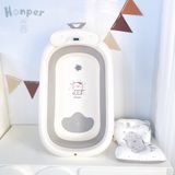  Chậu Tắm Gấp Gọn Honper Hình Thỏ HP110 Kèm Phao Có Nhiệt Kế 