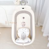  Chậu Tắm Gấp Gọn Honper Hình Thỏ HP110 Kèm Phao Có Nhiệt Kế 