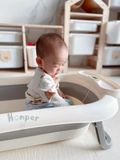 Chậu Tắm Gấp Gọn Honper Hình Thỏ HP110 Kèm Phao Có Nhiệt Kế 