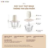  Máy Xay Thịt Bear 1.8L CH-5H03E33 