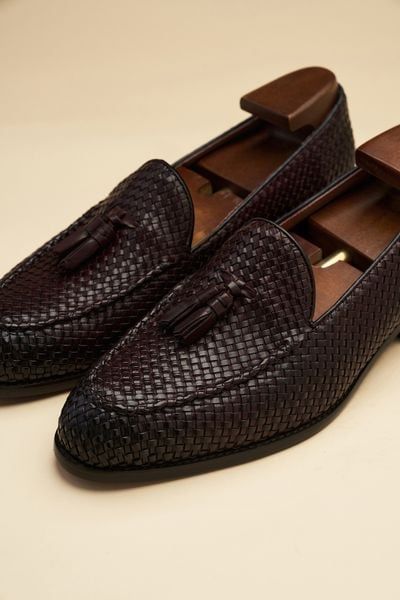 GIÀY LƯỜI BURGENDY LOAFER / ĐAN CHUÔNG - GTX003M