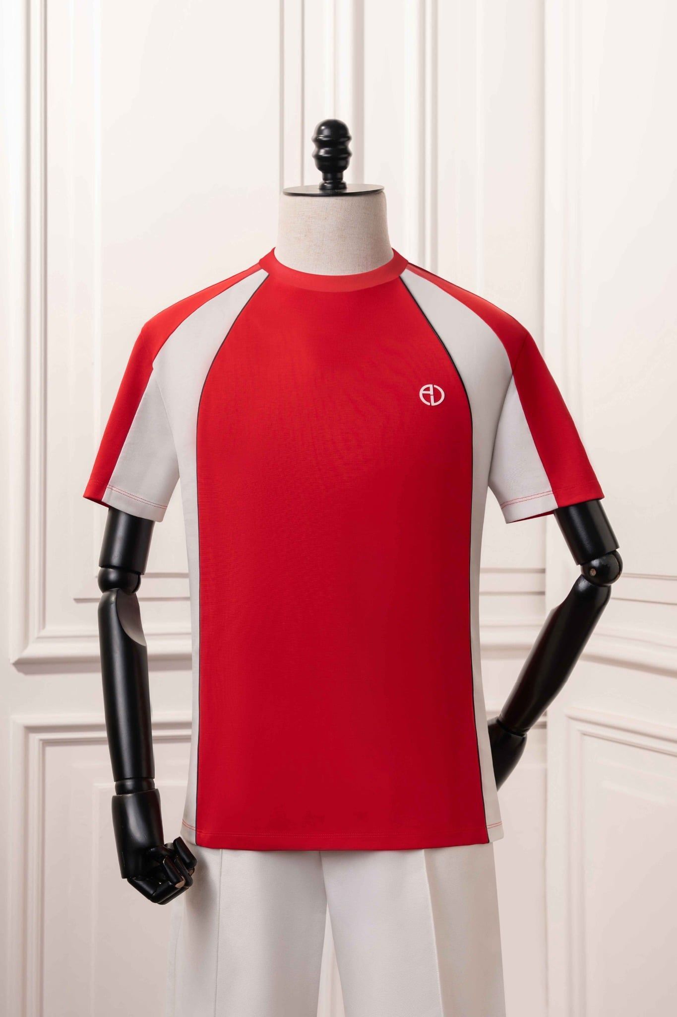 ÁO POLO ĐỎ, TRẮNG - AP281
