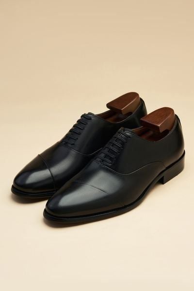 GIÀY BUỘC DÂY ĐEN OXFORDS - GTX015D