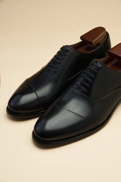 GIÀY BUỘC DÂY ĐEN OXFORDS - GTX015D