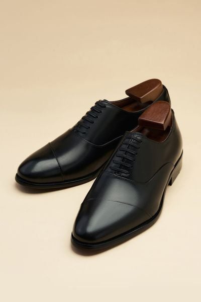 GIÀY BUỘC DÂY ĐEN OXFORDS - GTX015D