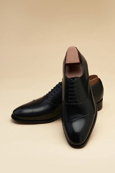 GIÀY BUỘC DÂY ĐEN OXFORDS - GTX015D
