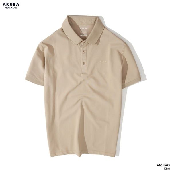  AO THUN CO POLO 01J645 - L - KEM - L - Kem 