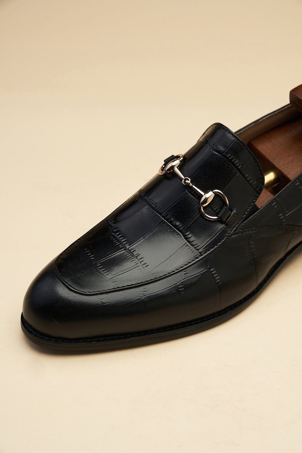 GIÀY LOAFER ĐEN - M5L69DN