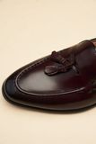  GIÀY LƯỜI LOAFER BURGENDY - GAD005M 