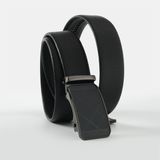  Dây lưng mặt lăn (Đen) - Đen 