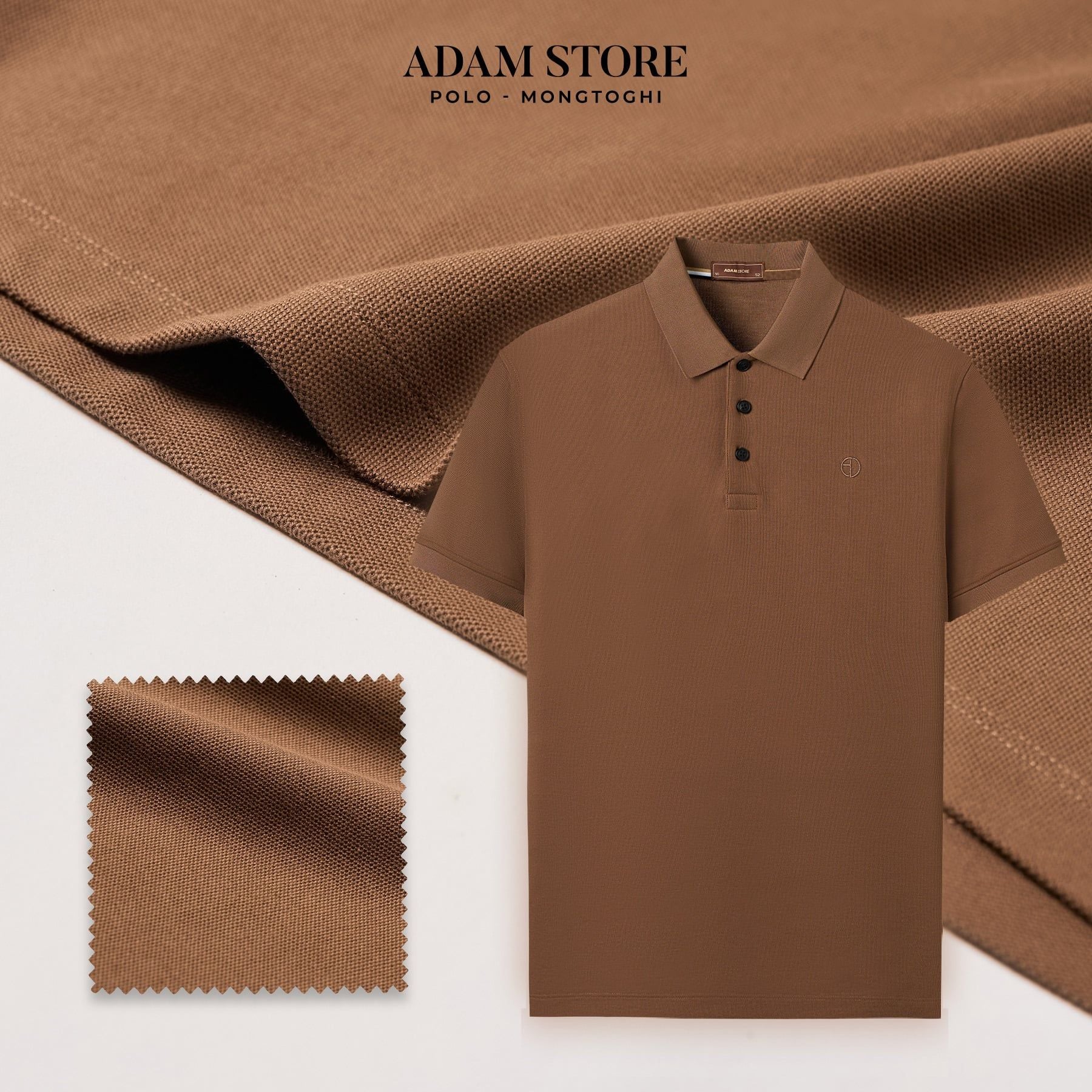 ÁO POLO MÀU NÂU ĐẬM - AP293ND