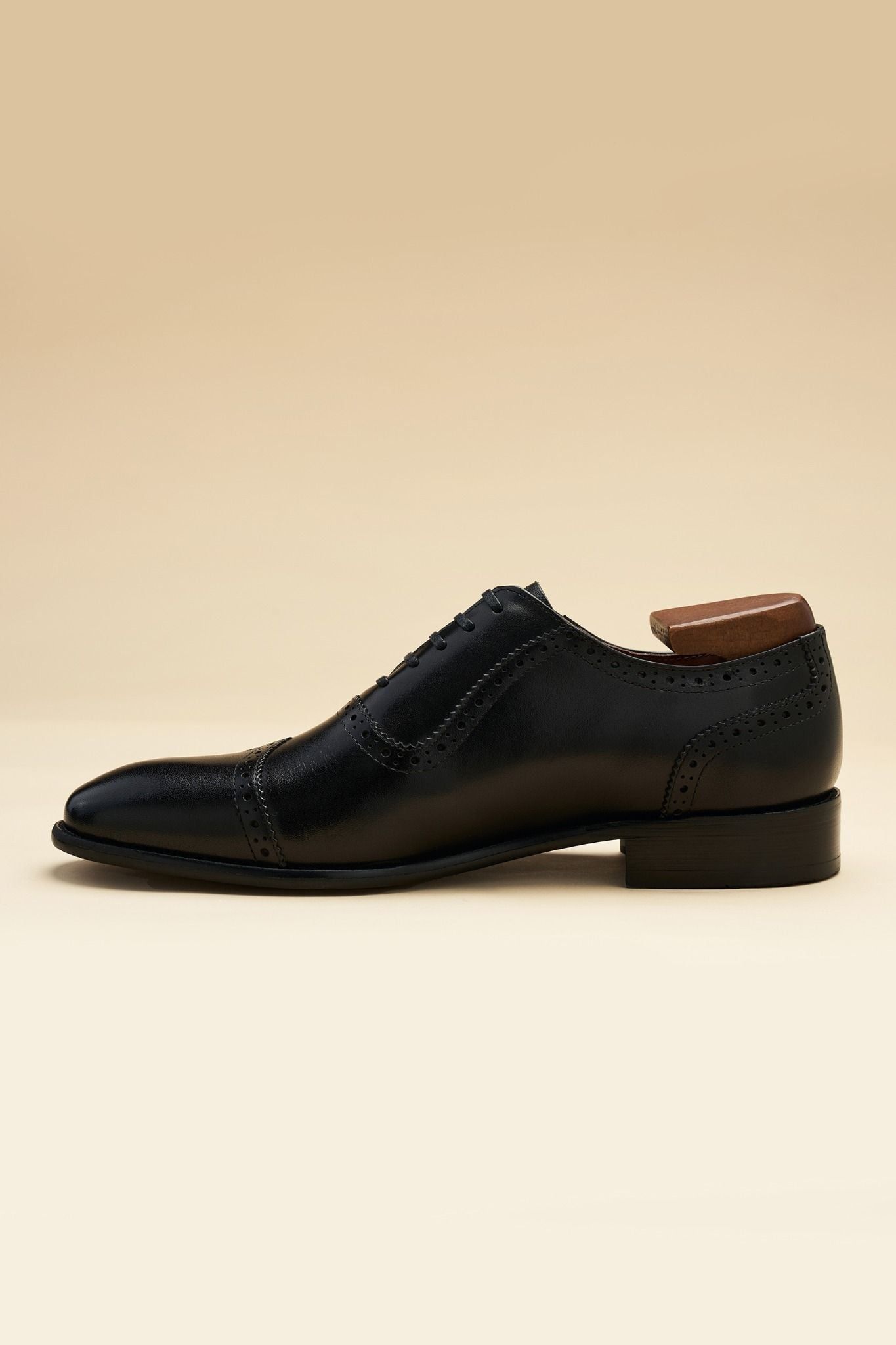 GIÀY DA ĐEN, BUỘC DÂY / THE TUXEDO - TXGM5-304D