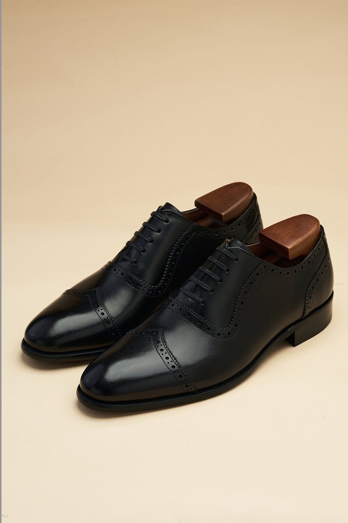 GIÀY DA ĐEN, BUỘC DÂY / THE TUXEDO - TXGM5-304D