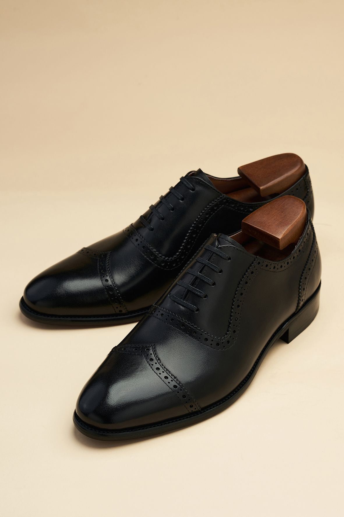 GIÀY DA ĐEN, BUỘC DÂY / THE TUXEDO - TXGM5-304D
